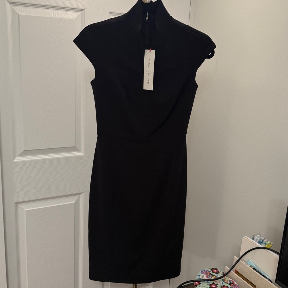 NWT Nora Gardner Evelyn Dress size 0 black - Picture 2 of 2